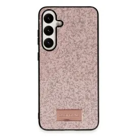 Onegif Samsung Galaxy A34 5G Bright Simli Kapak - Pembe