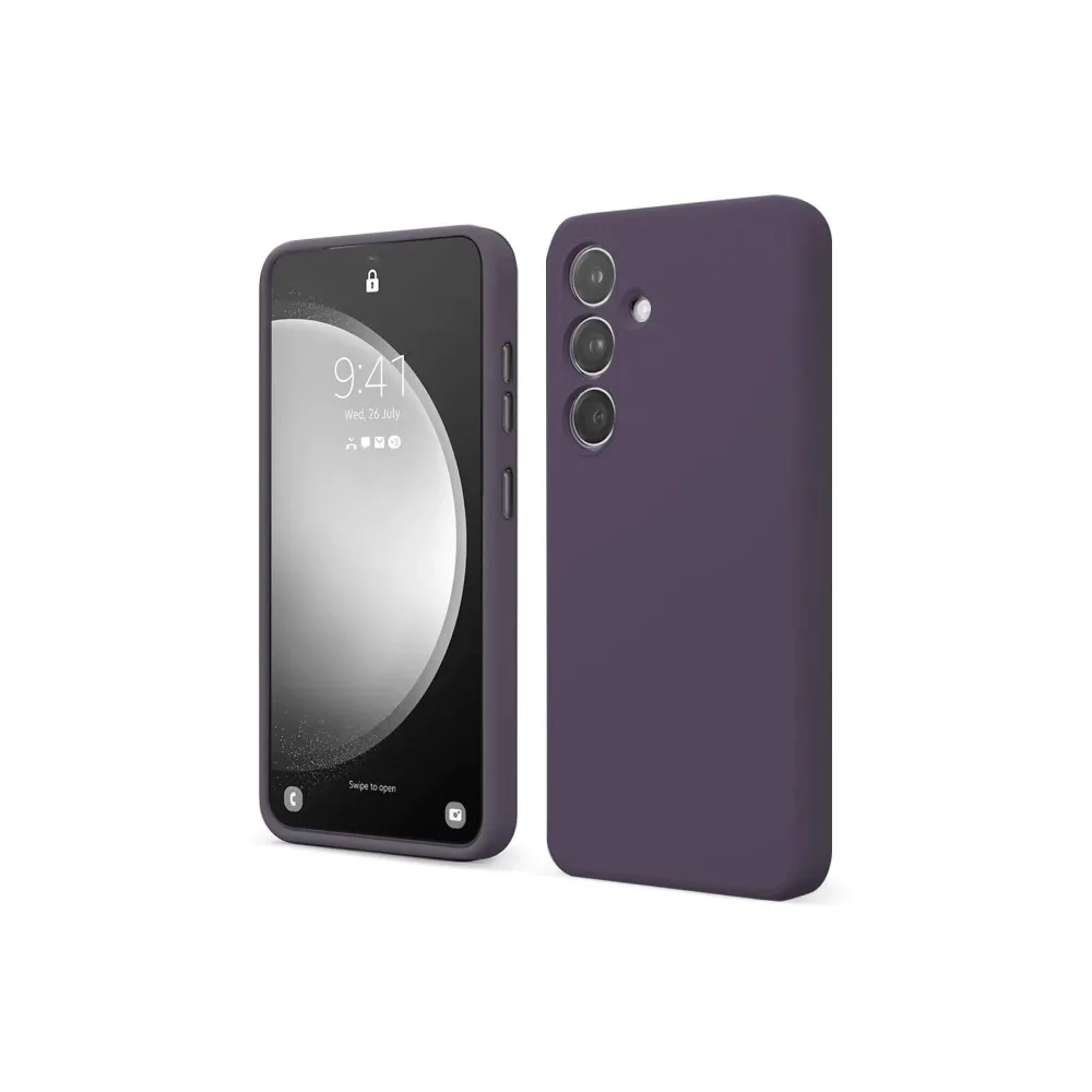 Newface Samsung Galaxy A14 4G Kılıf First Silikon - Mor