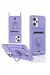 Newface Xiaomi Poco X5 5G Kılıf Zuma Kartvizitli Yüzüklü Silikon - Lila