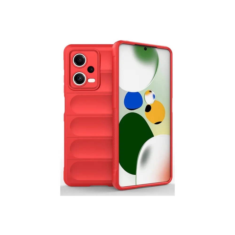 Newface Xiaomi Poco X5 5G Kılıf Optimum Silikon - Kırmızı