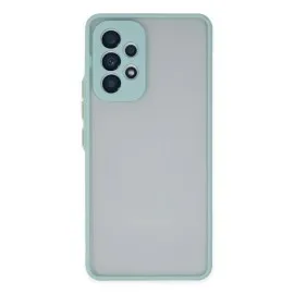 Newface Samsung Galaxy A13 4G Kılıf Montreal Silikon Kapak - Turkuaz