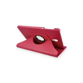 Newface Samsung Galaxy T590 Tab A 10.5 Kılıf 360 Tablet Deri Kılıf - Pembe