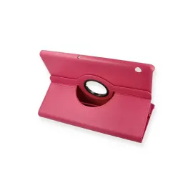 Newface Huawei MediaPad T5 10 Kılıf 360 Tablet Deri Kılıf - Pembe