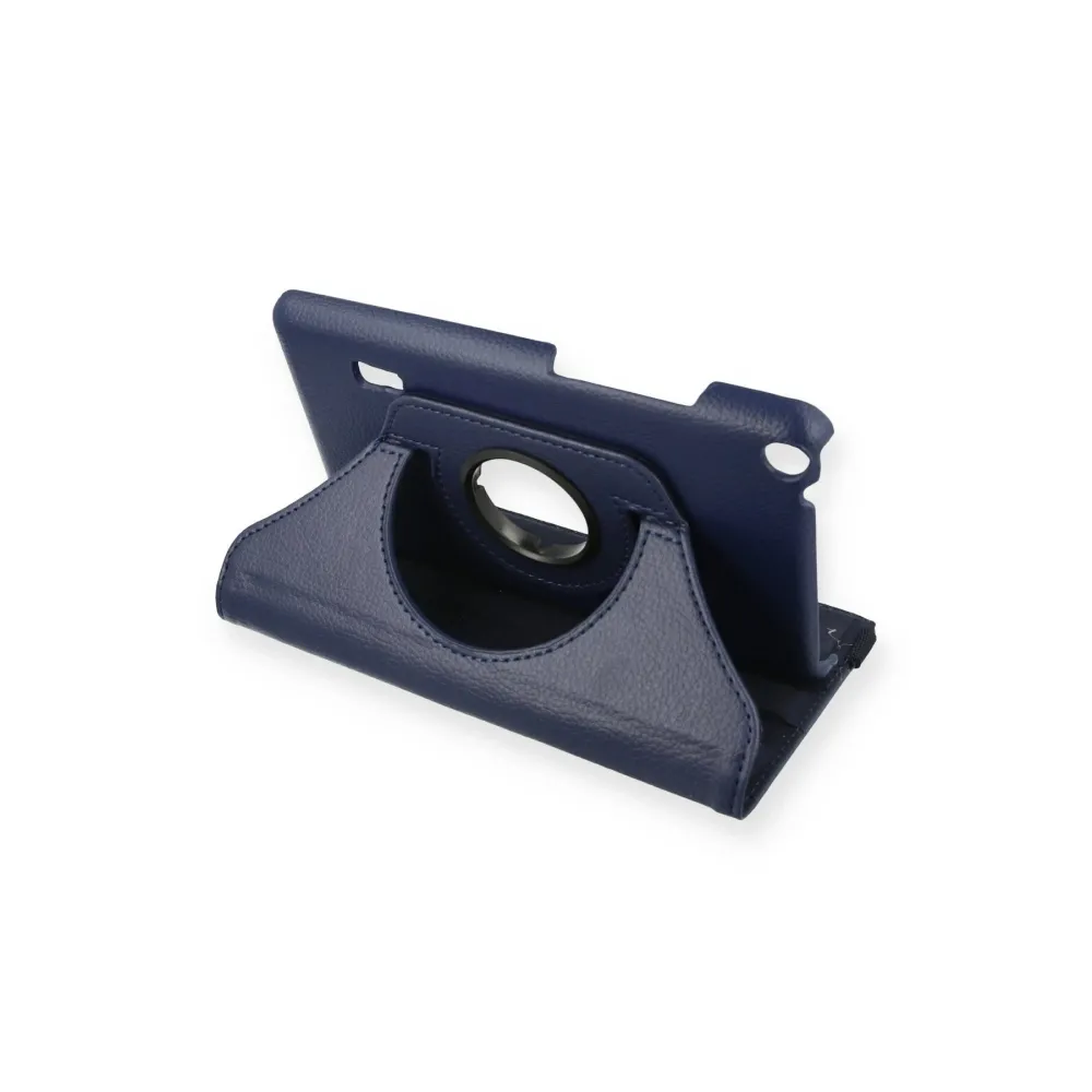 Newface Huawei MediaPad T3 7 Kılıf 360 Tablet Deri Kılıf - Lacivert