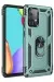Newface Samsung Galaxy A53 5G Kılıf Sofya Yüzüklü Silikon Kapak - Yeşil