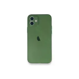 Newface Iphone 12 Mini Kılıf Pp Ultra İnce Kapak - Yeşil