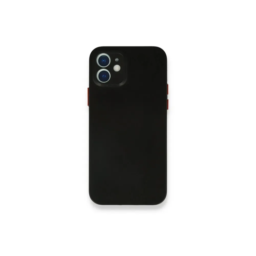 Newface Iphone 12 Mini Kılıf Pp Ultra İnce Kapak - Siyah