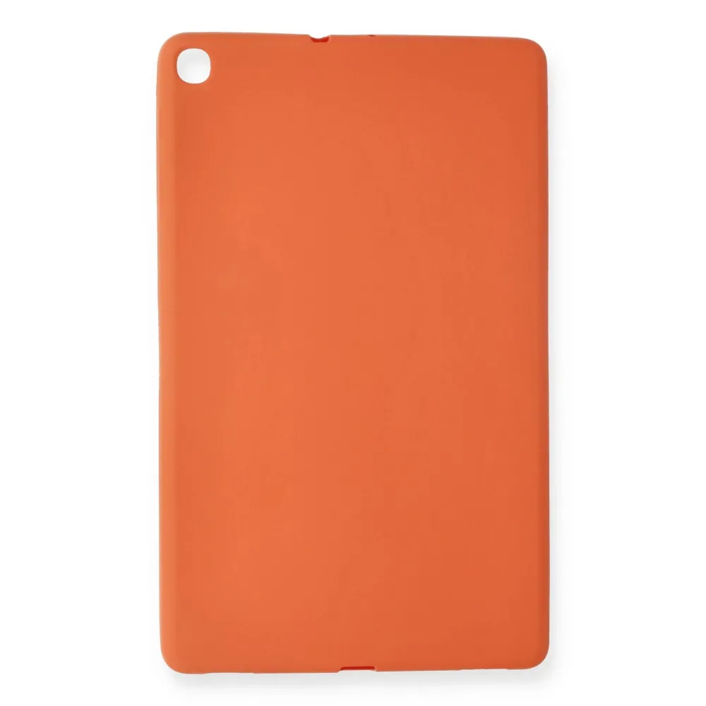 Newface Samsung Galaxy T510 Tab A 10.1 Kılıf Evo Tablet Silikon - Turuncu
