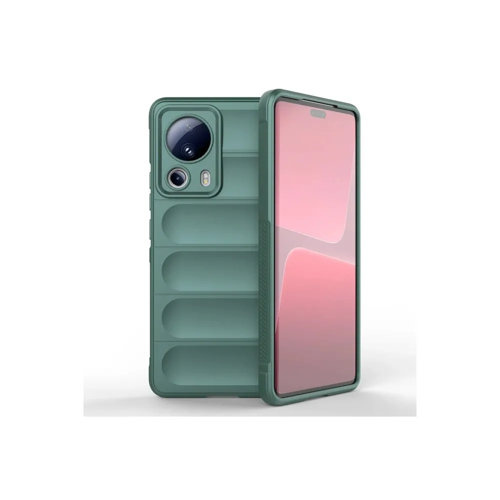 Newface Xiaomi Mi 13 Lite Kılıf Optimum Silikon - Koyu Yeşil