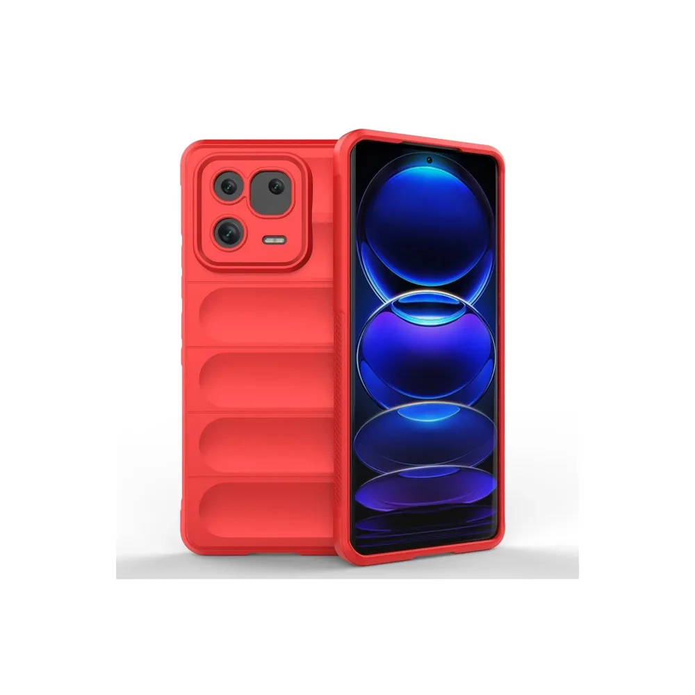 Newface Xiaomi Mi 13 Pro Kılıf Optimum Silikon - Kırmızı