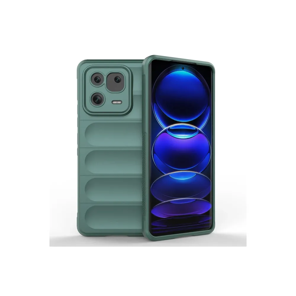 Newface Xiaomi Mi 13 Pro Kılıf Optimum Silikon - Koyu Yeşil