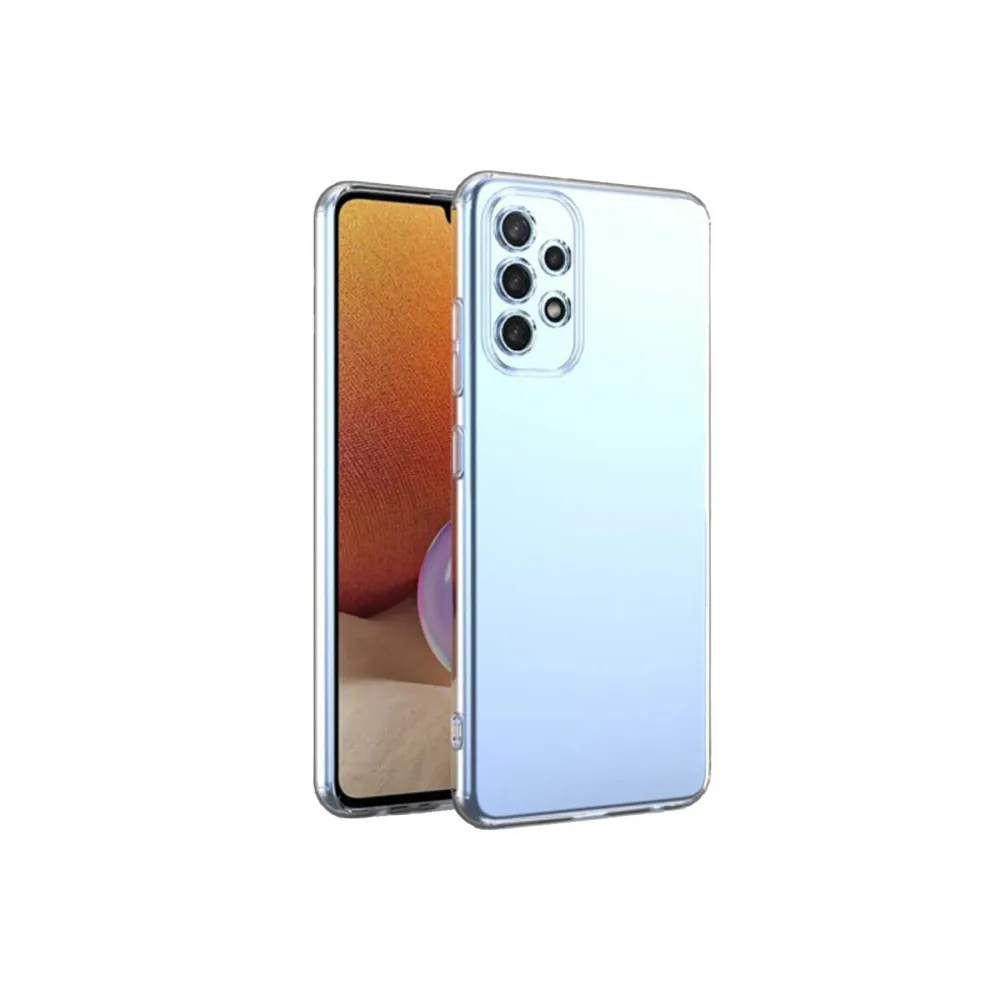 Newface Samsung Galaxy A23 4G Kılıf Lüx Şeffaf Silikon