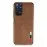 Newface Xiaomi Redmi Note 11 Kılıf Loop Deri Silikon - Kahverengi
