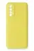 Newface Realme 7 Kılıf Nano Içi Kadife Silikon - Sarı