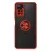 Newface Xiaomi Redmi Note 11 Kılıf Montreal Yüzüklü Silikon Kapak - Kırmızı