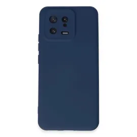 Newface Xiaomi Mi 13 Kılıf Nano Içi Kadife Silikon - Lacivert