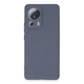 Newface Xiaomi Mi 13 Lite Kılıf Nano Içi Kadife Silikon - Gri