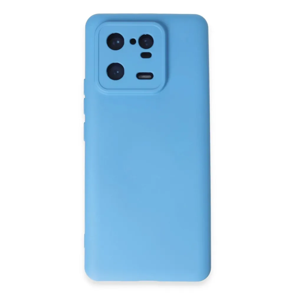 Newface Xiaomi Mi 13 Pro Kılıf Nano Içi Kadife Silikon - Mavi