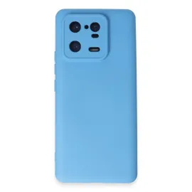 Newface Xiaomi Mi 13 Pro Kılıf Nano Içi Kadife Silikon - Mavi