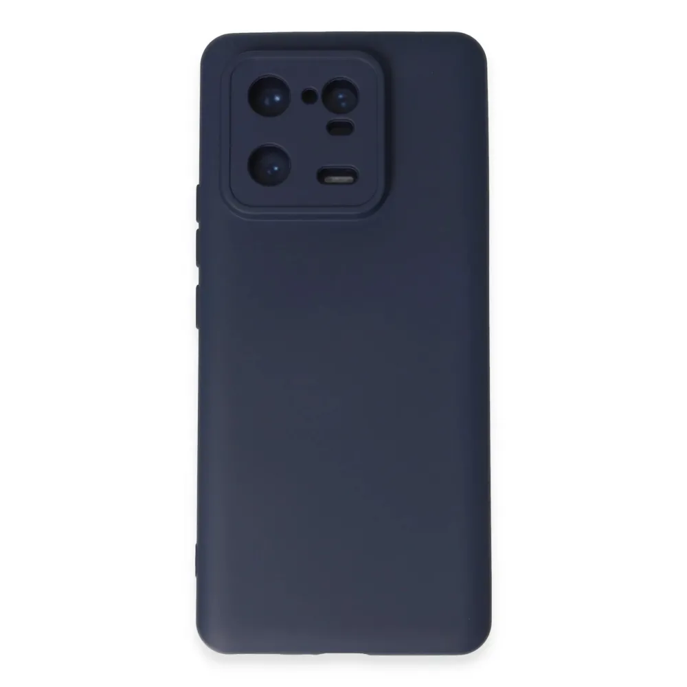 Newface Xiaomi Mi 13 Pro Kılıf Nano Içi Kadife Silikon - Lacivert