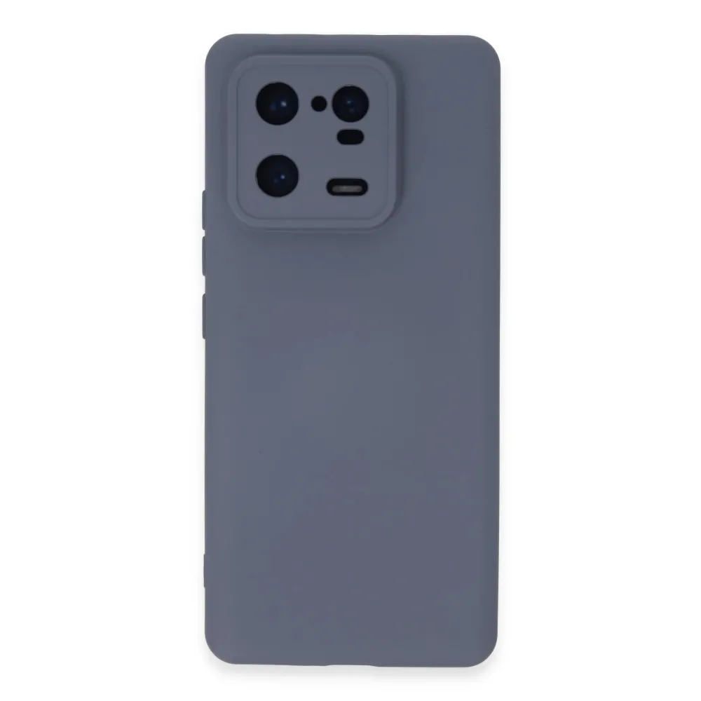 Newface Xiaomi Mi 13 Pro Kılıf Nano Içi Kadife Silikon - Gri