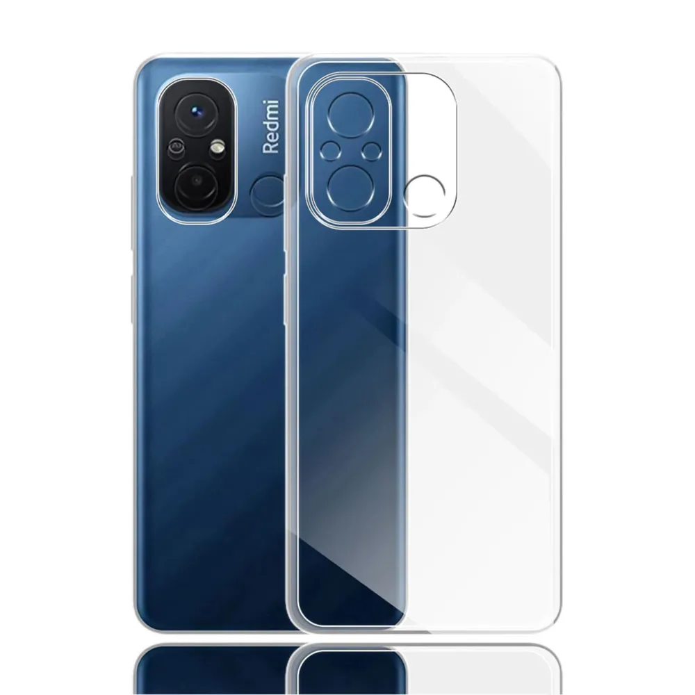 Newface Xiaomi Redmi 12C Kılıf Lüx Şeffaf Silikon