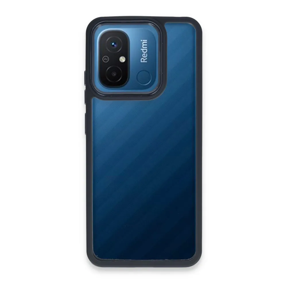 Newface Xiaomi Redmi 12C Kılıf Dora Kapak - Siyah