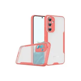 Newface Samsung Galaxy A24 4G Kılıf Platin Silikon - Pembe