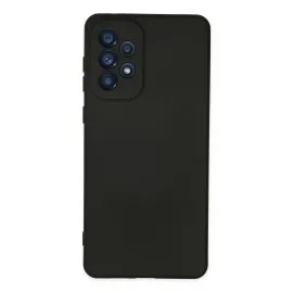 Newface Samsung Galaxy A23 4G Kılıf Nano Içi Kadife Silikon - Siyah