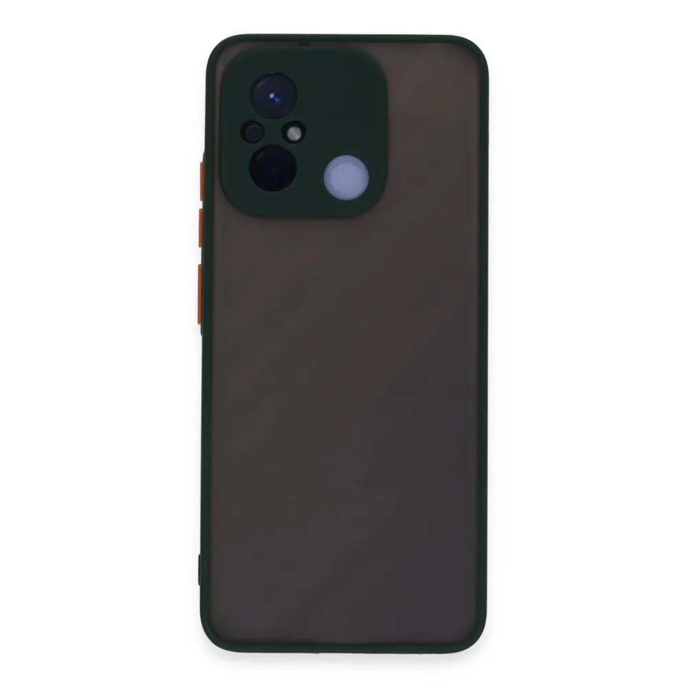 Newface Xiaomi Redmi 12C Kılıf Montreal Silikon Kapak - Yeşil