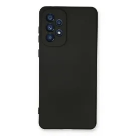 Newface Samsung Galaxy A33 5G Kılıf Nano Içi Kadife Silikon - Siyah