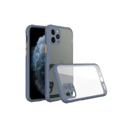 Newface Iphone 11 Pro Max Kılıf Miami Şeffaf Silikon - Gri