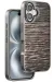 Venco Iphone 16 Wave Kapak - Kahverengi