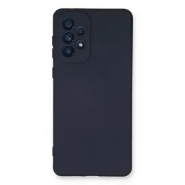 Newface Samsung Galaxy A73 5G Kılıf Nano içi Kadife Silikon - Lacivert