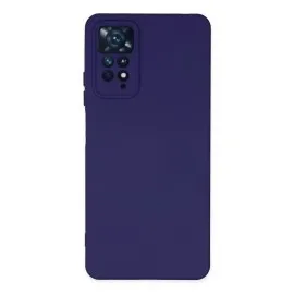 Newface Xiaomi Redmi Note 11 Pro Kılıf Nano Içi Kadife Silikon - Mor