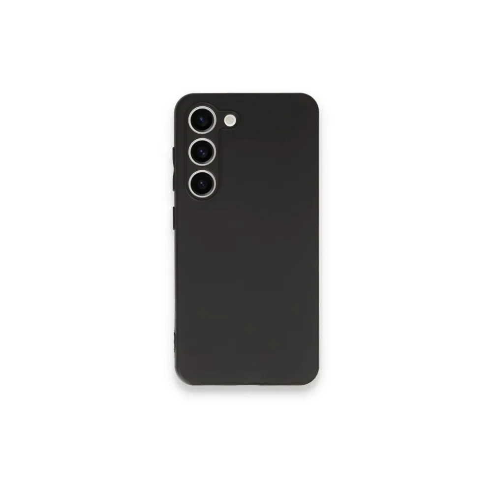 Newface Samsung Galaxy S23 Plus Kılıf First Silikon - Siyah
