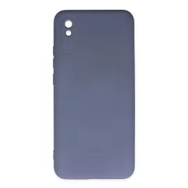 Newface Xiaomi Redmi 9A Kılıf Nano Içi Kadife Silikon - Gri