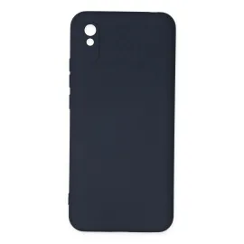 Newface Xiaomi Redmi 9A Kılıf Nano Içi Kadife Silikon - Lacivert