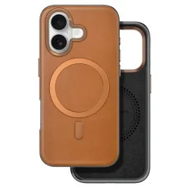 Venco Iphone 16 Puskas Magsafe Kapak - Açık Kahve