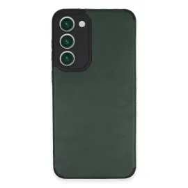 Newface Samsung Galaxy S23 Plus Kılıf Loop Deri Silikon - Yeşil