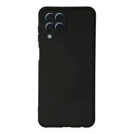 Newface Samsung Galaxy M33 Kılıf Nano Içi Kadife Silikon - Siyah