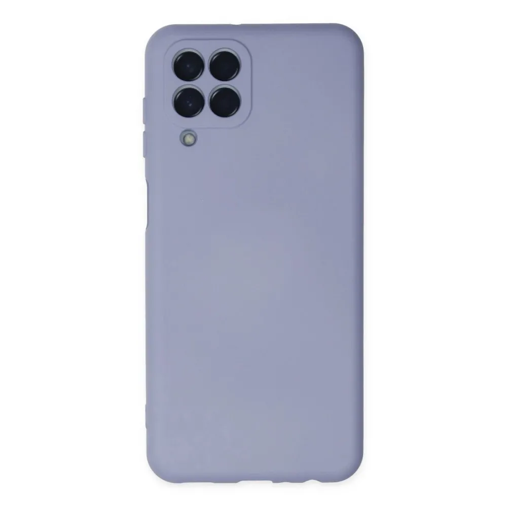 Newface Samsung Galaxy M33 Kılıf Nano Içi Kadife Silikon - Lila