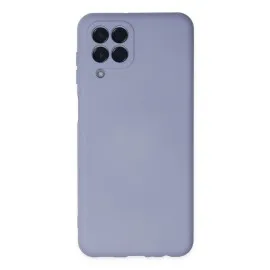 Newface Samsung Galaxy M33 Kılıf Nano Içi Kadife Silikon - Lila