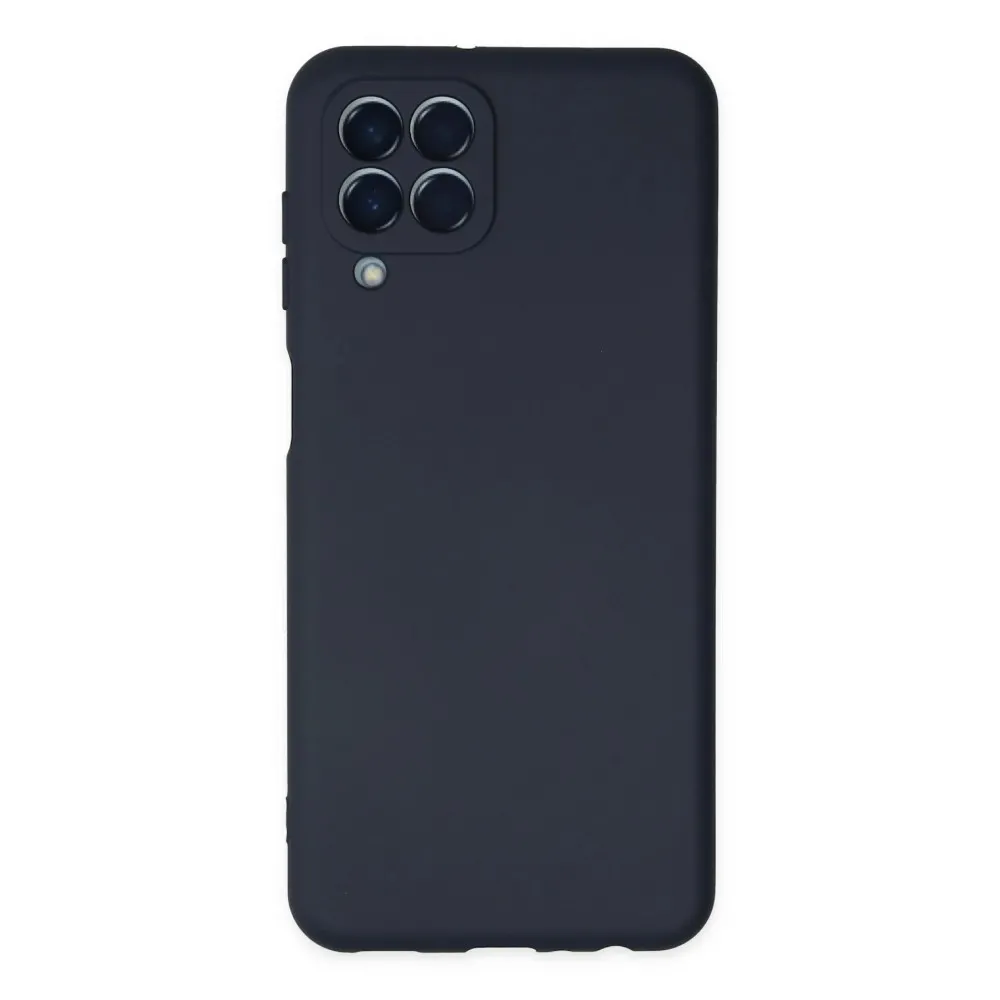 Newface Samsung Galaxy M33 Kılıf Nano Içi Kadife Silikon - Lacivert