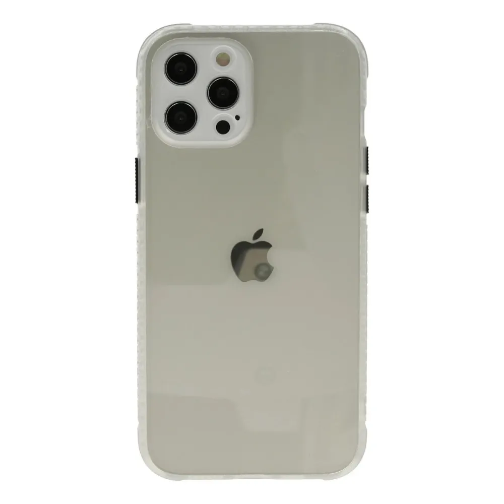 Newface Iphone 12 Pro Kılıf Miami Şeffaf Silikon - Şeffaf