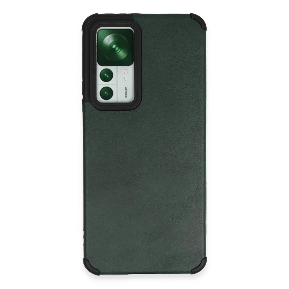Newface Xiaomi Mi 12T Kılıf Loop Deri Silikon - Yeşil
