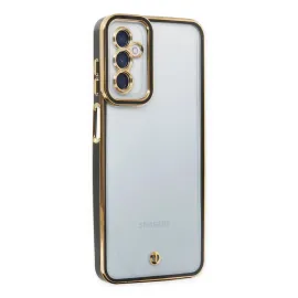 Newface Samsung Galaxy M23 Kılıf Liva Lens Silikon - Siyah