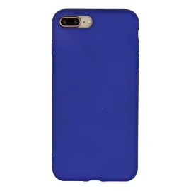 Newface Iphone 7 Plus Kılıf Nano Içi Kadife Silikon - Lacivert