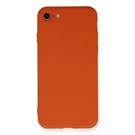 Newface Iphone 7 Kılıf Nano Içi Kadife Silikon - Kırmızı