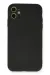Newface Iphone 11 Kılıf Nano Içi Kadife Silikon - Siyah
